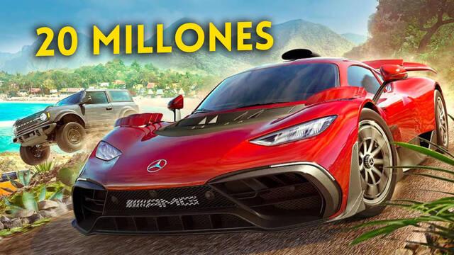 Forza Horizon 5 alcanza los 20 millones de jugadores en todo el mundo