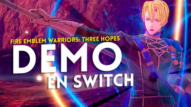 Ya disponible la demo de Fire Emblem Warriors: Three Hopes en Switch.