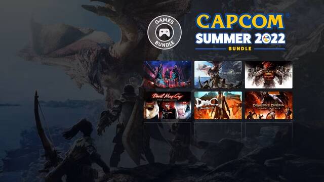 Humble Bundle de Capcom en 2022: Monster Hunter, DMC, Street Fighter...