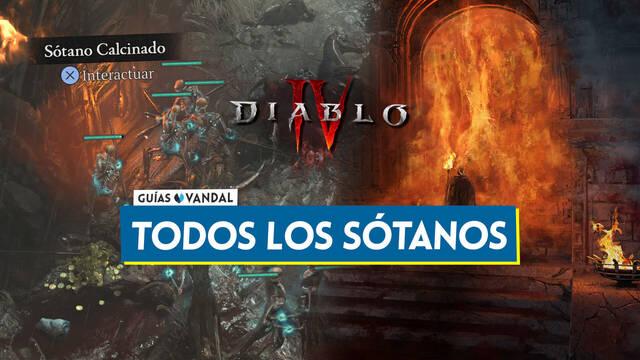 Diablo 4: TODOS los s�tanos - Localizaci�n y recompensas - Diablo 4