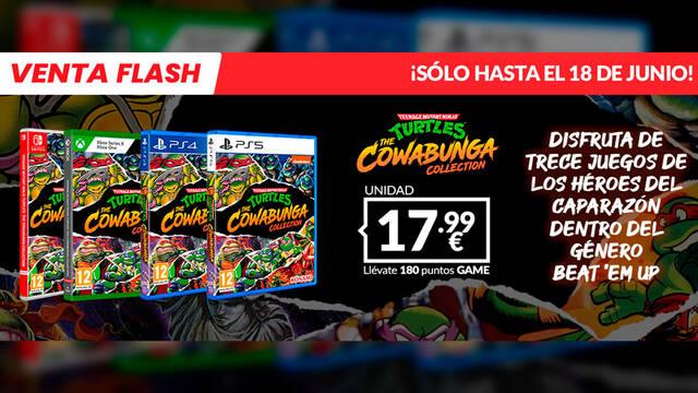 TEENAGE MUTANT NINJA TURTLES: THE COWABUNGA COLLECTION de oferta en GAME