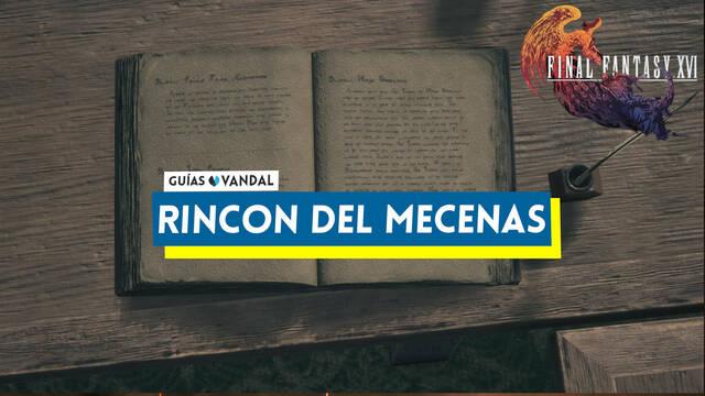 Rinc�n del Mecenas en Final Fantasy XVI: niveles y recompensas - Final Fantasy XVI