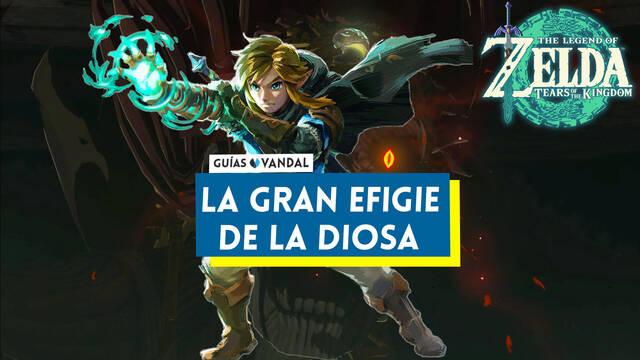 La gran efigie de la Diosa en Zelda: Tears of the Kingdom - The Legend of Zelda: Tears of the Kingdom