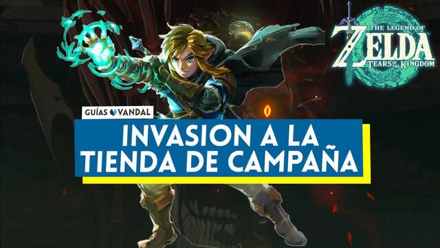Invasi�n a la tienda de campa�a en Zelda: Tears of the Kingdom - The Legend of Zelda: Tears of the Kingdom
