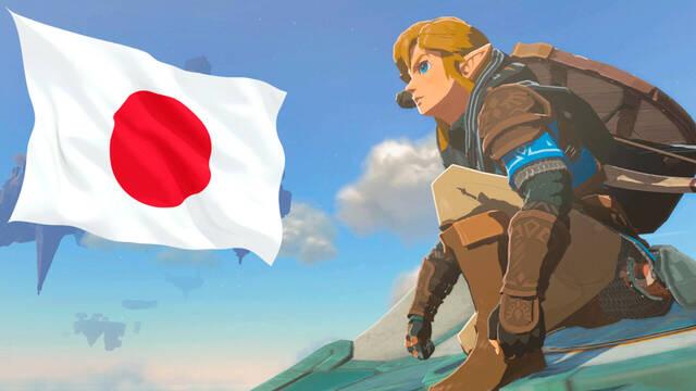 Zelda sigue dominando en Japón