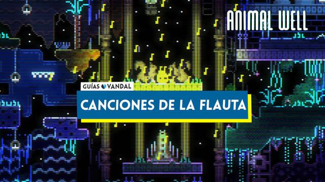 TODAS las canciones de la flauta en Animal Well y efecto - Animal Well