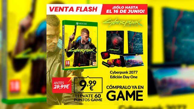 CYBERPUNK 2077 DAY ONE EDITION para Xbox One s�lo por 9,99 euros