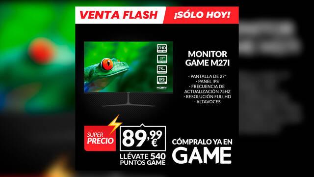 GAME oferta GAME M27i 27� IPS FHD 75Hz s�lo hoy por 89,99 euros