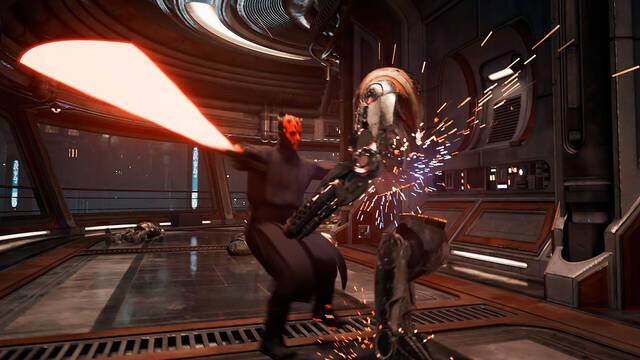 Darth Maul en Star Wars Jedi: Survivor con un mod de Star Wars