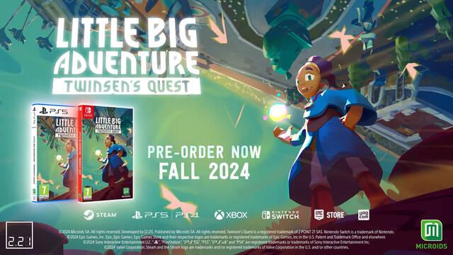 El remake del clásico Little Big Adventure estrena nuevo tráiler y ventana de lanzamiento