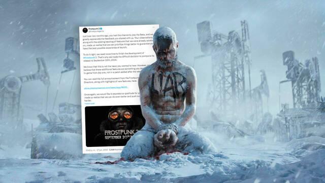 Frostpunk 2 se retrasa en PC hasta el 20 de septiembre.