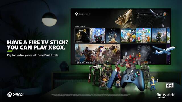 Xbox Cloud Gaming llega a Amazon Fire TV a partir de julio