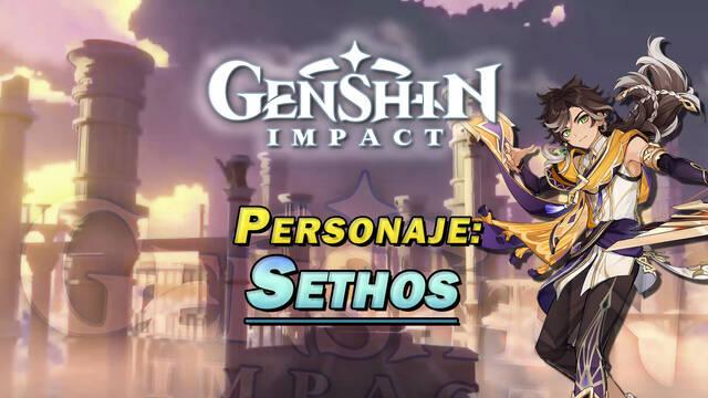 Sethos en Genshin Impact: C�mo conseguirlo y habilidades - Genshin Impact