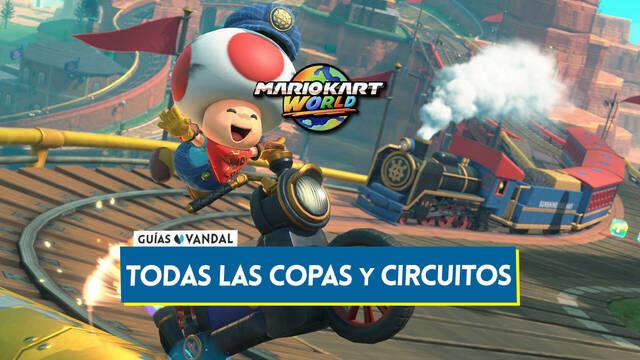Todas las Copas y circuitos de Mario Kart World y c�mo desbloquearlas - Mario Kart World