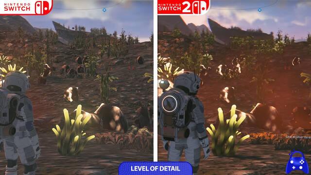 Un salto gr�fico espectacular: As� se ve No Man's Sky en Switch 2 comparado con el de la primera Switch