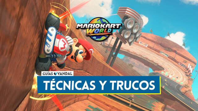 T�cnicas en Mario Kart World: Los mejores trucos ocultos y consejos para ganar - Mario Kart World