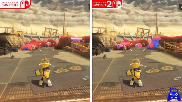 Un v�deo muestra cu�nto ha mejorado Splatoon 3 en Switch 2 gracias a la actualizaci�n gratuita, ya disponible