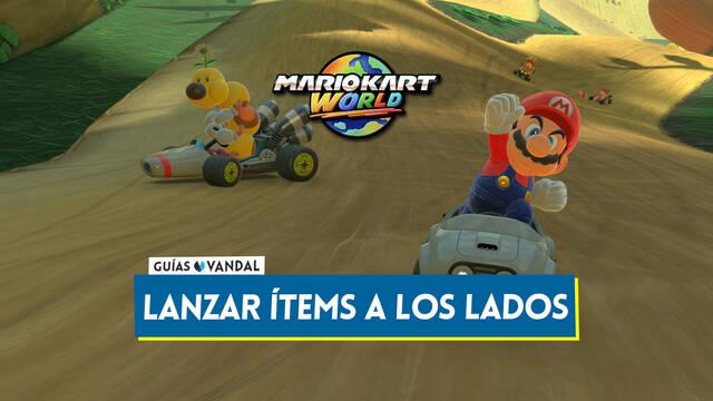 Mario Kart World: �C�mo lanzar objetos hacia los lados? (Truco) - Mario Kart World
