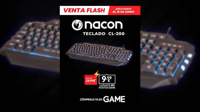 Teclado Nacon CL-200 de oferta en GAME