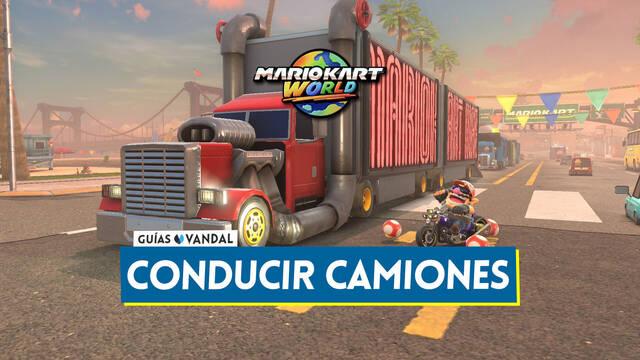 C�mo conducir camiones en Mario Kart World y d�nde encontrarlos - Mario Kart World