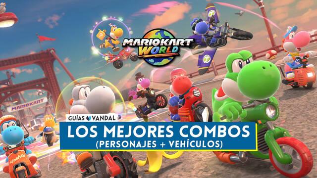 Mario Kart World: Cu�les son los mejores combos de personajes y veh�culos - Mario Kart World
