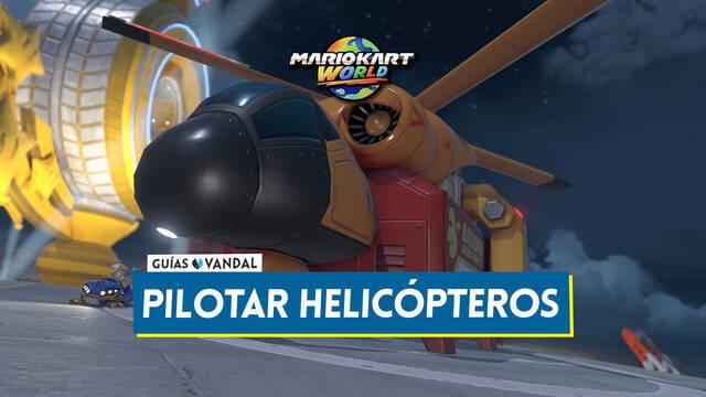 Mario Kart World: C�mo pilotar helic�pteros y d�nde encontrarlos - Mario Kart World