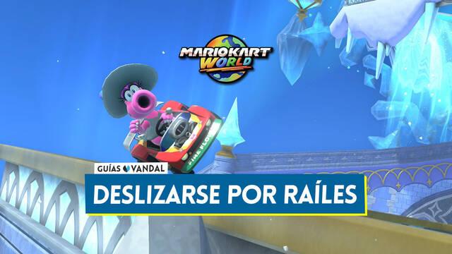 Mario Kart World: �C�mo deslizarse por ra�les y qu� ventajas tiene? - Mario Kart World