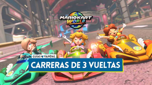 Mario Kart World: �C�mo jugar carreras cl�sicas de 3 vueltas offline y online? - Mario Kart World