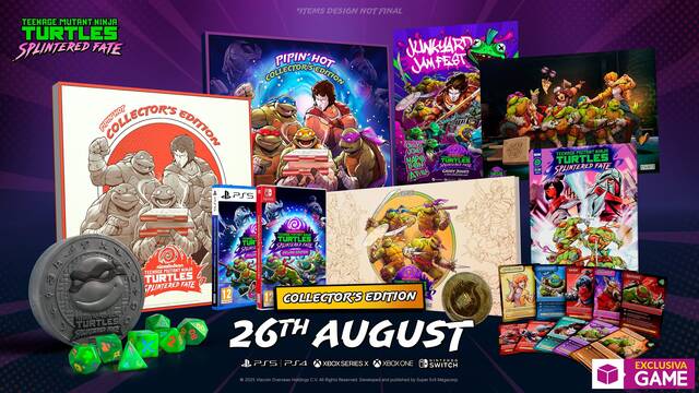 Ya puedes reservar TMNT: Splintered Fate en GAME, incluyendo su exclusiva edici�n coleccionista