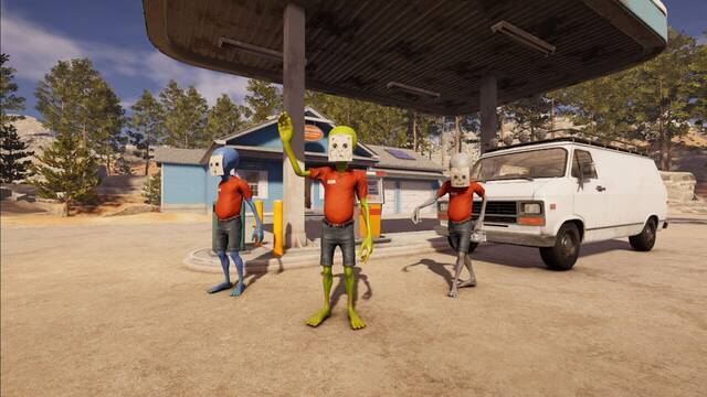 Roadside Research es un peculiar juego donde unos aliens de inc�gnito gestionan una gasolinera