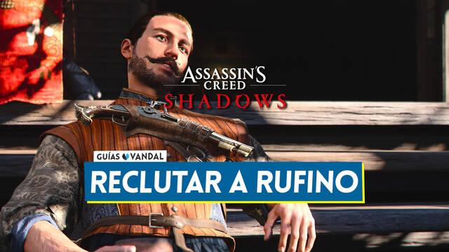 Assassin's Creed Shadows: C�mo reclutar a Rufino de aliado para la Guarida - Assassin's Creed Shadows