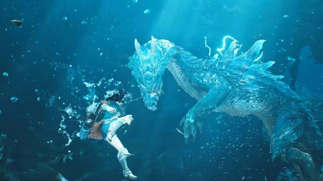 El combate submarino llega a Monster Hunter Wilds, pero no podr�s luchar con total libertad