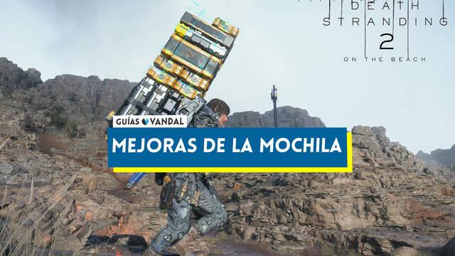 Death Stranding 2: Mejoras de la mochila y c�mo conseguirlas - Death Stranding 2