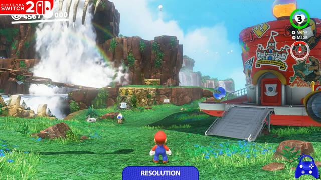 Las primeras comparativas de Switch 2 lo dejan claro: juegos como Super Mario Odyssey han mejorado y mucho