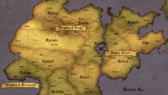 Fire Emblem: Fortune's Weave esconde referencias a la España medieval en el mapa de su mundo