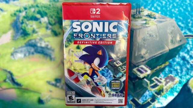 Sonic Frontiers: Definitive Edition para Switch 2 se filtra en su edición física antes del anuncio oficial
