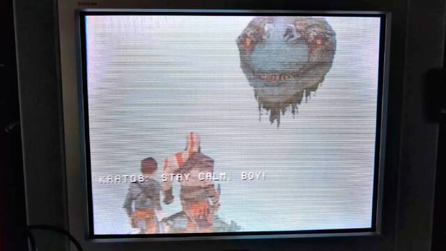 Un fan consigue recrear God of War de 2018 en PSX con un 'demake' ejecutado en la primera PlayStation