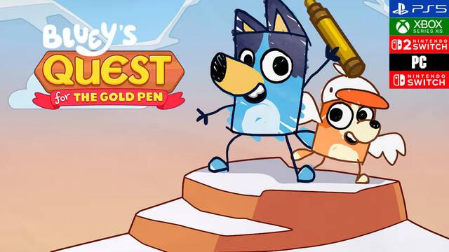 Bluey's Quest For The Gold Pen
