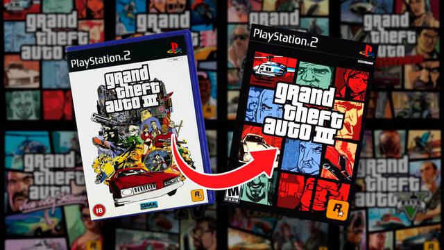 El origen de las míticas carátulas de GTA 3 a GTA 6 se debió a un cambio de última hora en Estados Unidos