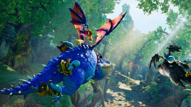 Este es el mapa del universo Rayman a partir de Rayman Legends Retold