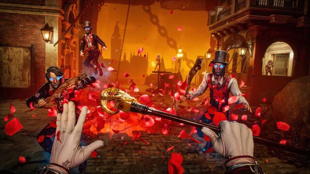 Un juego al estilo Bioshock, en el infierno y en que los disparos se cambian por trucos de magia