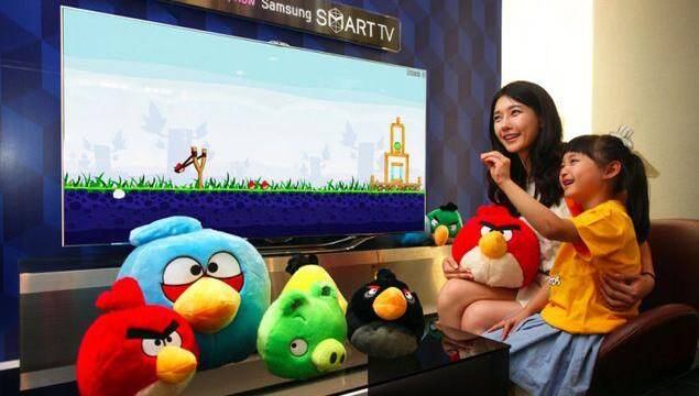 Samsung lleva Angry Birds a sus televisores controlados con gestos