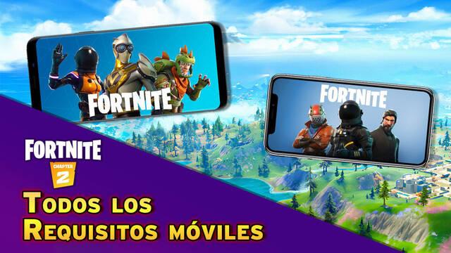 Fortnite Battle Royale: Requisitos para Android e iOS en 2020 - Fortnite Battle Royale