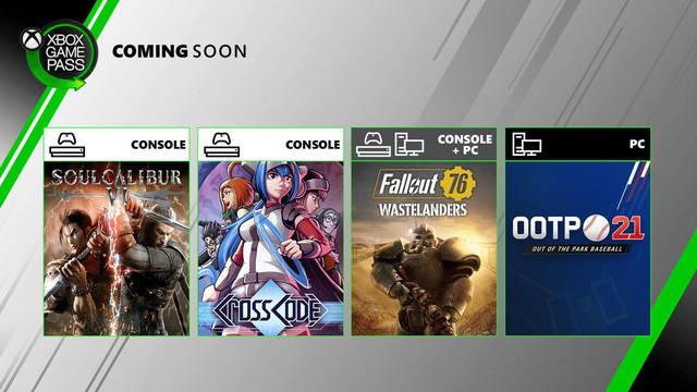 Xbox Game Pass Julio 2020