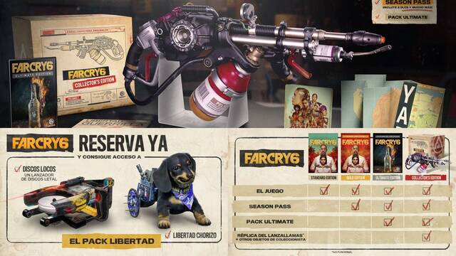 Far Cry 6 Ediciones especiales