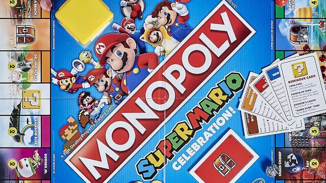 Mario 35 aniversario Monopoly Jenga Switch
