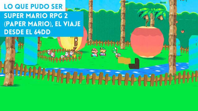 Super Mario RPG 2 (Paper Mario), el viaje desde el 64DD