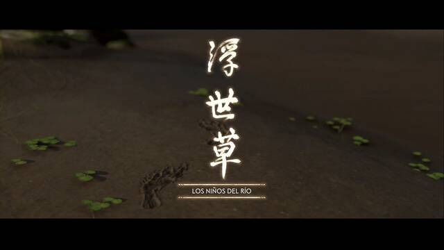 Los ni�os del r�o al 100% en Ghost of Tsushima - Ghost of Tsushima