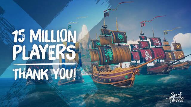 Sea of Thieves supera los 15 millones de jugadores