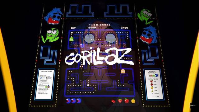 Gorillaz saca una canci�n dedicada a Pac-Man